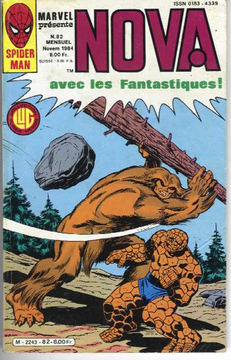 Scan de la Couverture Nova n 82